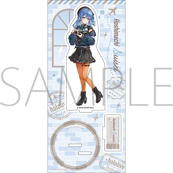 (Goods - Acrylic Stand) [hololive] Acrylic Stand - Travel season Hoshimachi Suisei