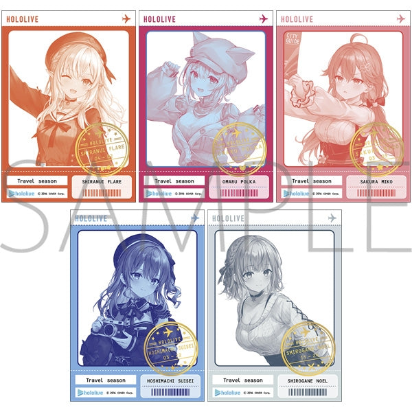 [hololive] Trading Clear Bromide - Travel season (Blind Box -Single)