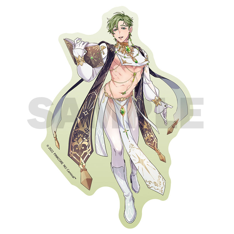 [Nu: Carnival] Sparkly Die-cut Sticker - Olivine
