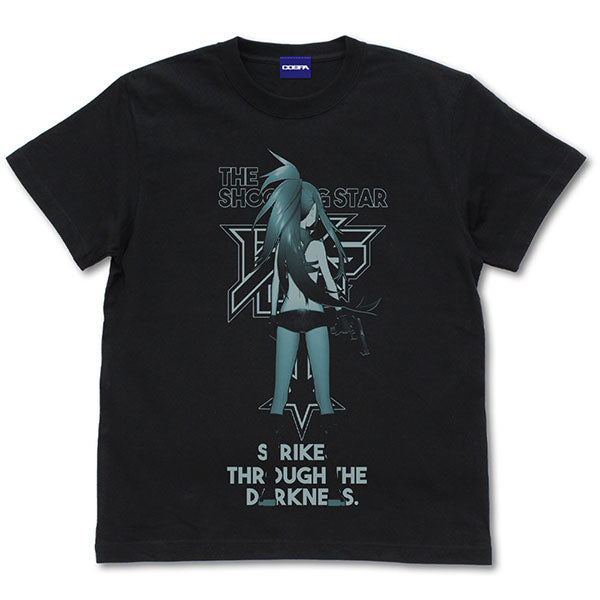 [Black Rock Shooter] DAWN FALL T-shirt / BLACK-XL