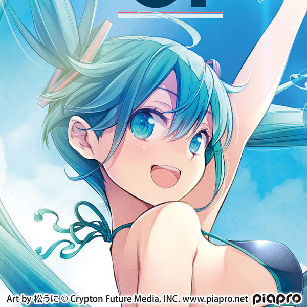 [Piapro Characters] HATSUNE MIKU Big Towel Art by MATSUUNI