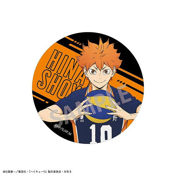 [Haikyu!!] Holographic Button Badge (Regular Proportions) Shoyo Hinata – Character Goods