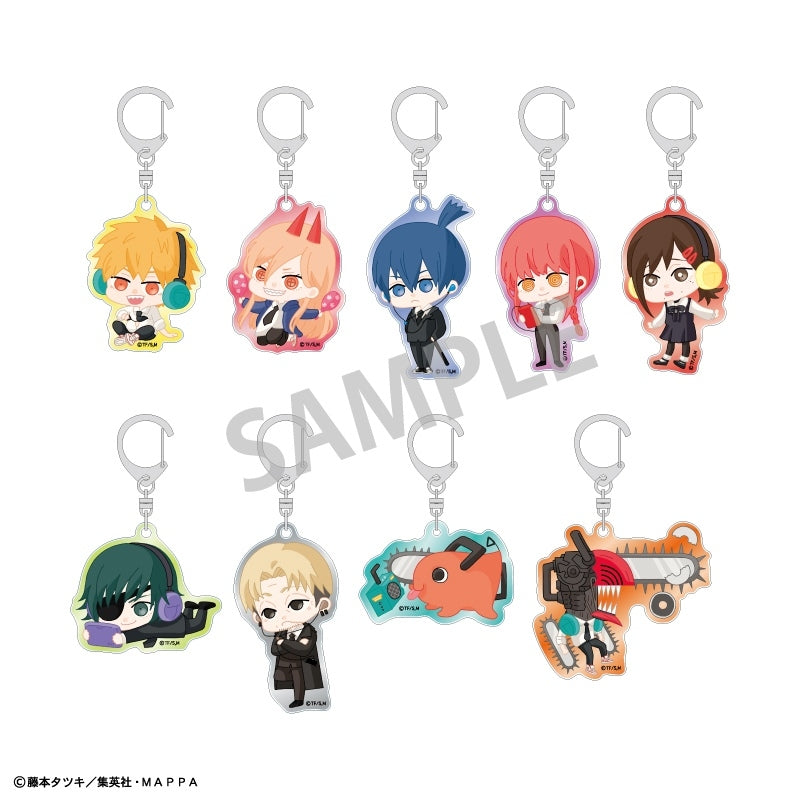[Chainsaw Man] Trading Acrylic Keychain/ENJOY MUSIC (Blind Box -Single)