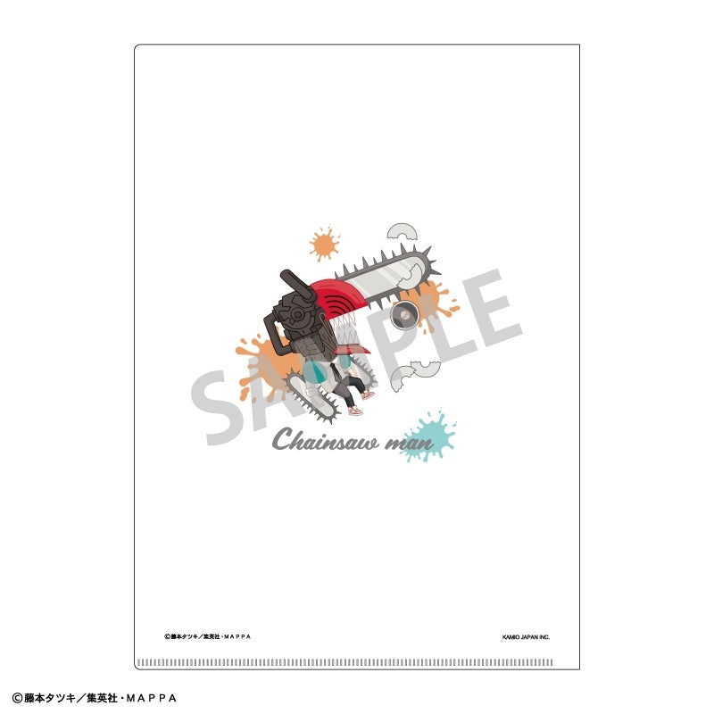 [Chainsaw Man] A4 Single File Folder White/ENJOY MUSIC