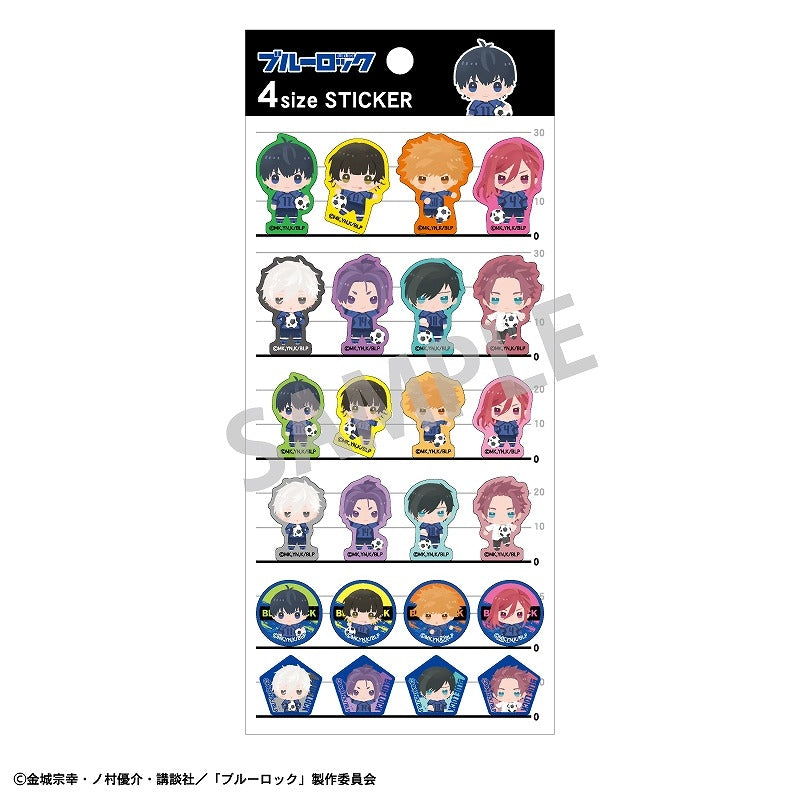 [Blue Lock] 4 Size Sticker / Chimakko