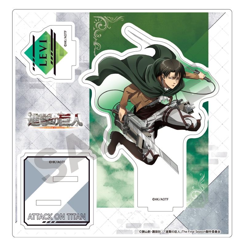 (Goods - Acrylic Stand) [Attack on Titan] Acrylic Stand Levi Action