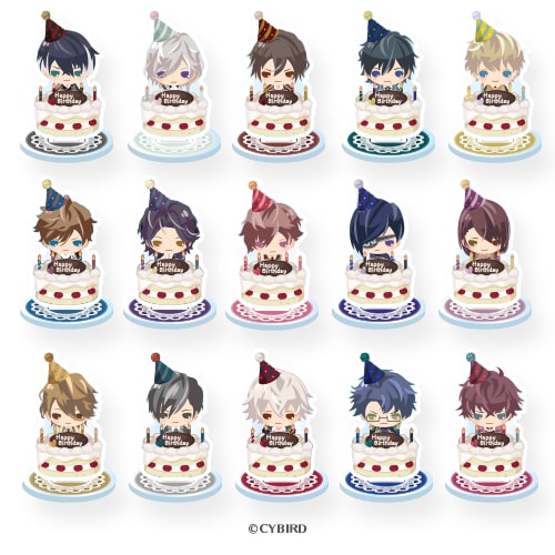 (Goods - Acrylic Stand) [Ikemen Vampire] Trading Birthday Acrylic Stand (Blind Box -Single)