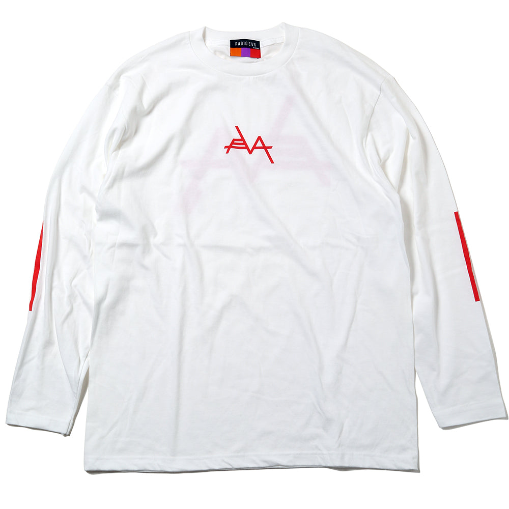 [Evangelion] RADIO EVA EVANGELION Solid Line Logo Cutsew