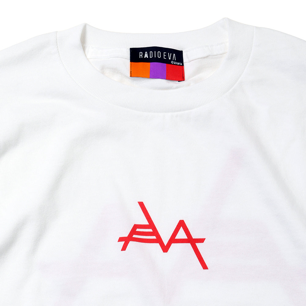 [Evangelion] RADIO EVA EVANGELION Solid Line Logo Cutsew