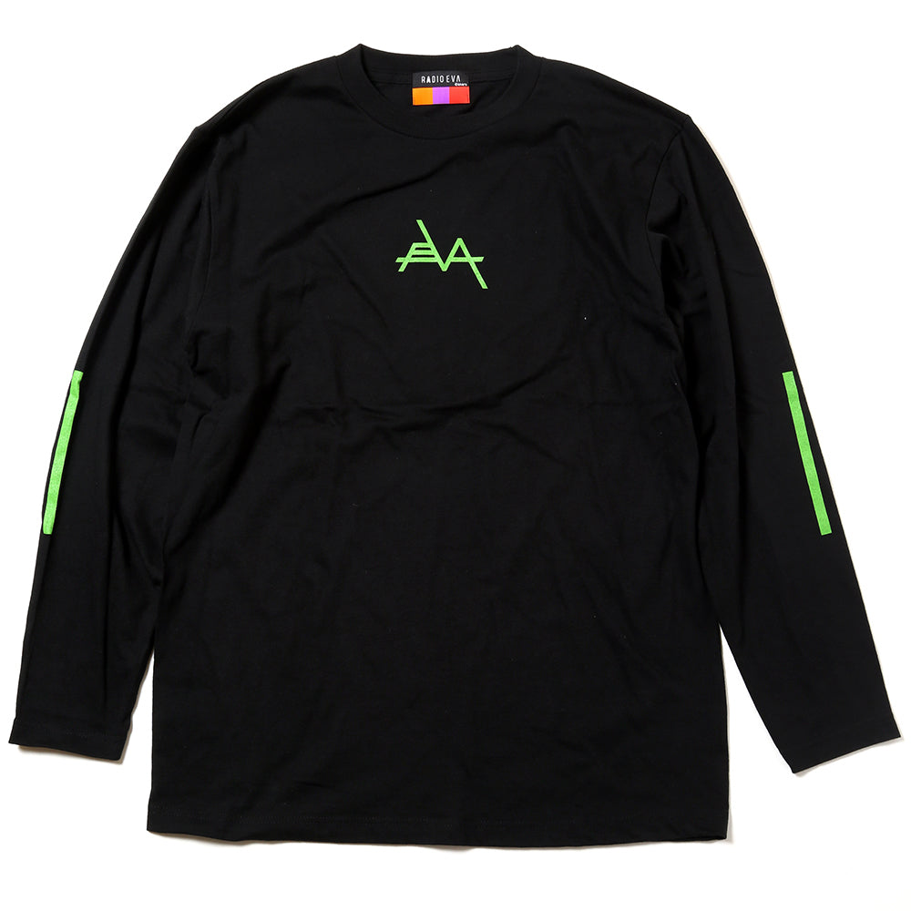 [Evangelion] RADIO EVA EVANGELION Solid Line Logo Cutsew