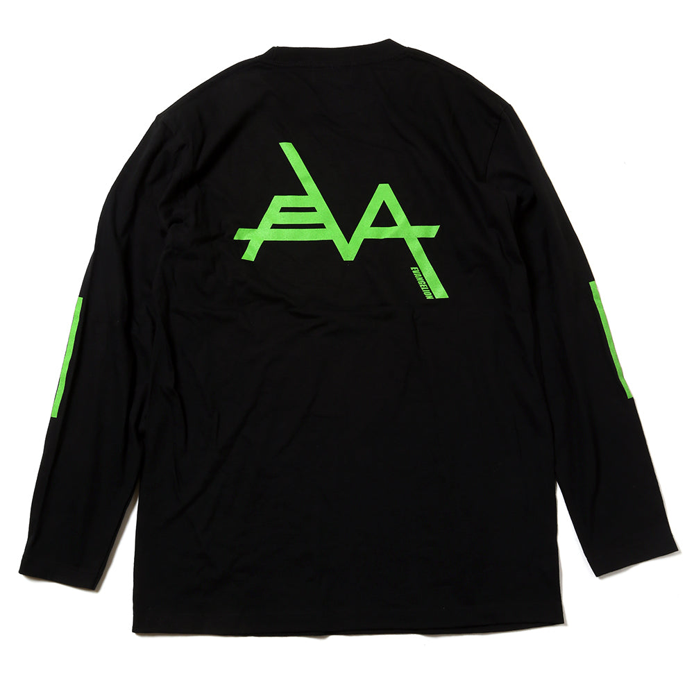 [Evangelion] RADIO EVA EVANGELION Solid Line Logo Cutsew