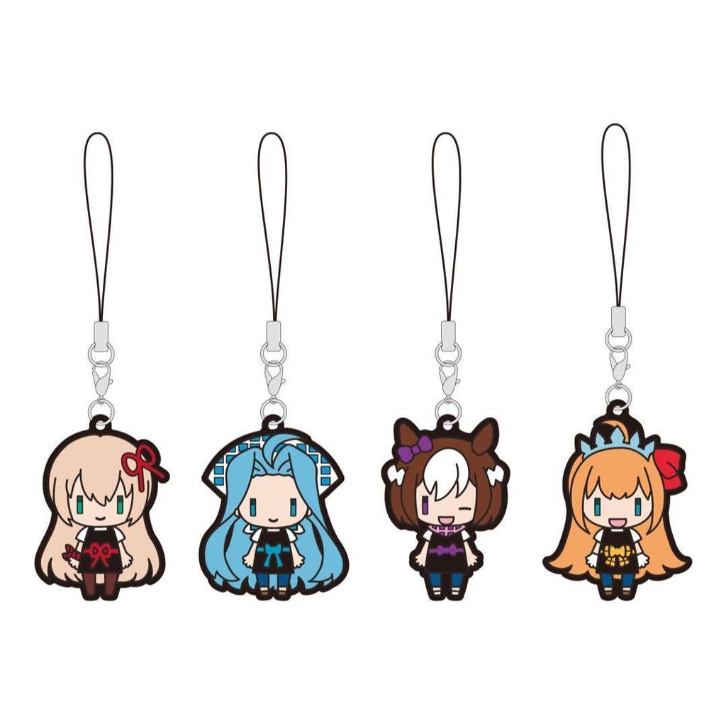(Goods - Strap) [Cygames] CyStore Carnival Rubber Strap Set