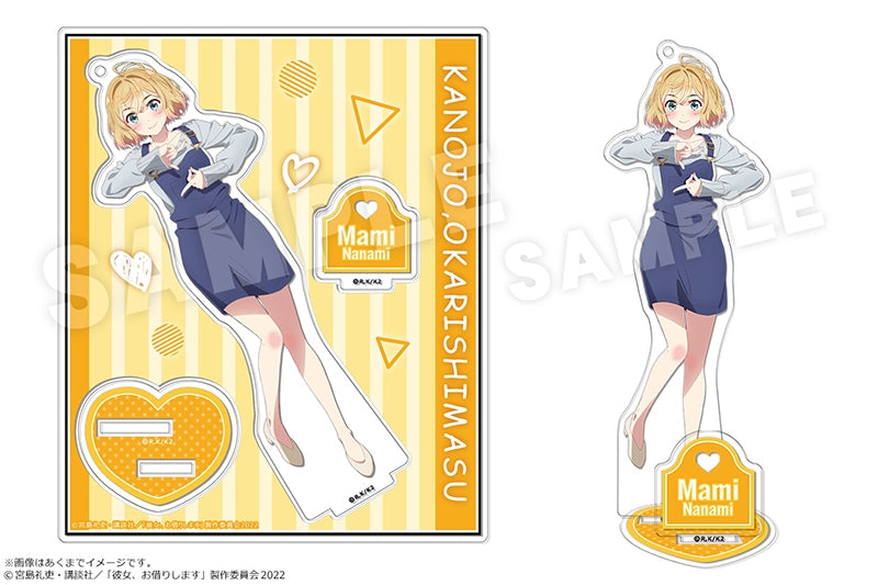 (Goods - Acrylic Stand) [Rent-A-Girlfriend] Acrylic Figure 06 Mami Nanami B
