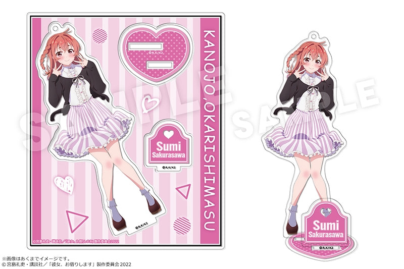 (Goods - Acrylic Stand) [Rent-A-Girlfriend] Acrylic Figure 08 Sumi Sakurasawa B