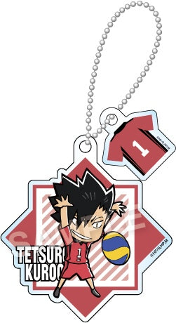 [Haikyu!!] 2 Piece Acrylic Ball Chain Type Keychain Vol.4 (Blind Box -Single)