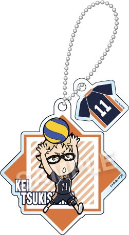 [Haikyu!!] 2 Piece Acrylic Ball Chain Type Keychain Vol.5 (Blind Box -Single)