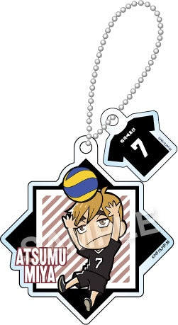 [Haikyu!!] 2 Piece Acrylic Ball Chain Type Keychain Vol.6 (Blind Box -Single)