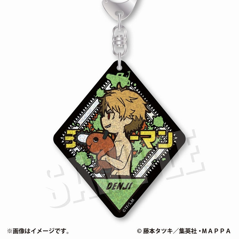 [Chainsaw Man] VETCOLO Glitter Acrylic Keychain 01. Denji