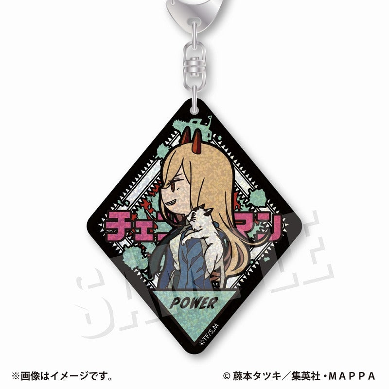 [Chainsaw Man] VETCOLO Glitter Acrylic Keychain 02. Power