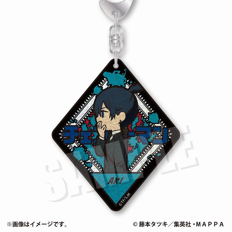 [Chainsaw Man] VETCOLO Glitter Acrylic Keychain 03. Aki Hayakawa