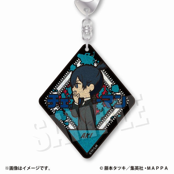 Chainsaw Man] VETCOLO Glitter Acrylic Key Chain Aki Hayakawa