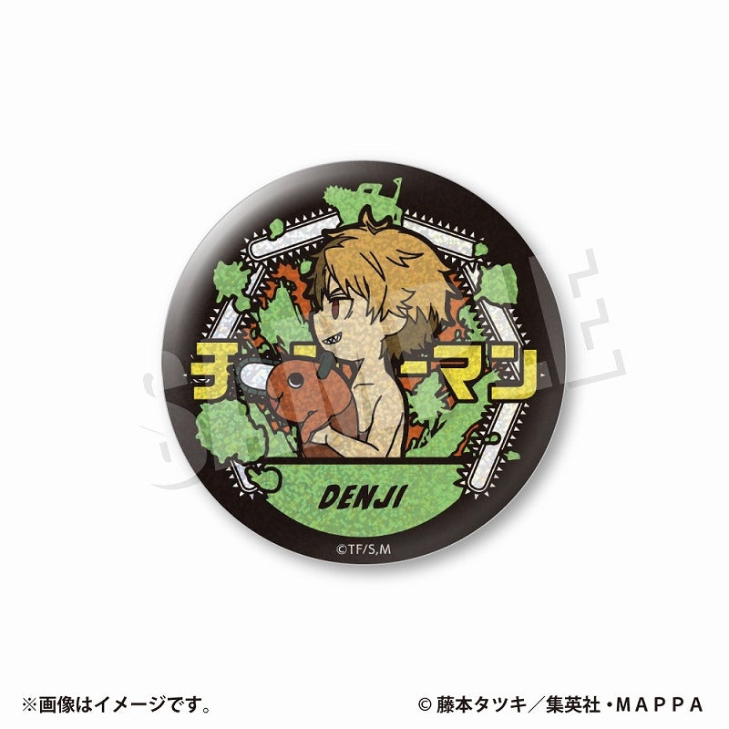 [Chainsaw Man] VETCOLO Glitter Button Badge 01. Denji