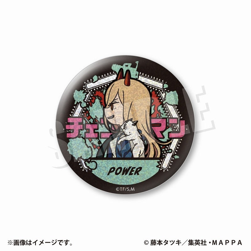 [Chainsaw Man] VETCOLO Glitter Button Badge 02. Power