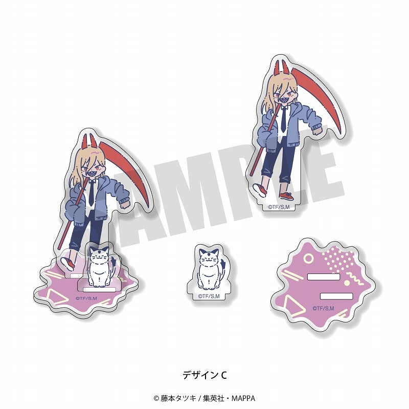 (Goods - Acrylic Stand) [Chainsaw Man] Retro Pop Acrylic Stand C Power