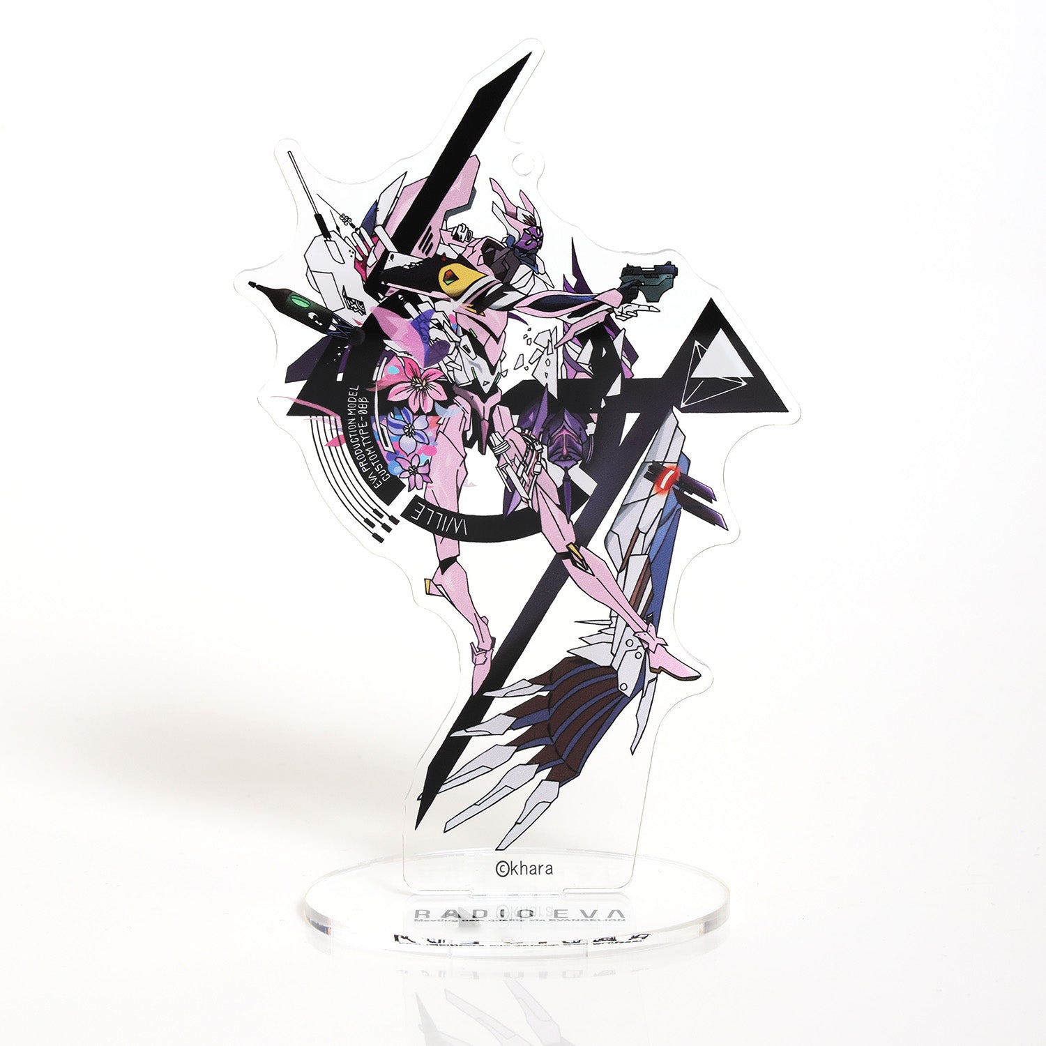 (Goods - Acrylic Stand) [Evangelion] EVASTORE Original RADIO EVA Acrylic Stand Unit-08 (KENTA KAKIKAWA)