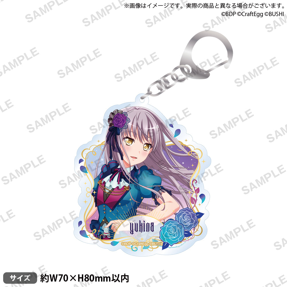 [BanG Dream!] 10th☆LIVE DAY1: Roselia "Sonnenschein" Acrylic Keychain Yukina Minato
