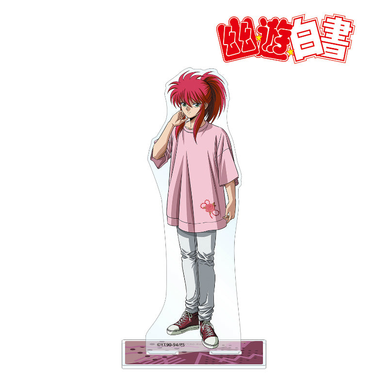 (Goods - Acrylic Stand) [YuYu Hakusho] BIG Acrylic Stand feat. Exclusive Art Kurama 90's Casual ver.