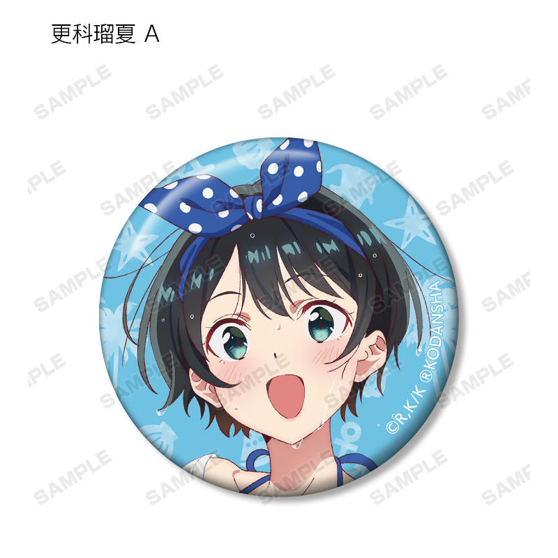 [Rent-a-Girlfriend] Trading Button Badge feat. Exclusive Art Beach Dating Ver. – Blind Box Single