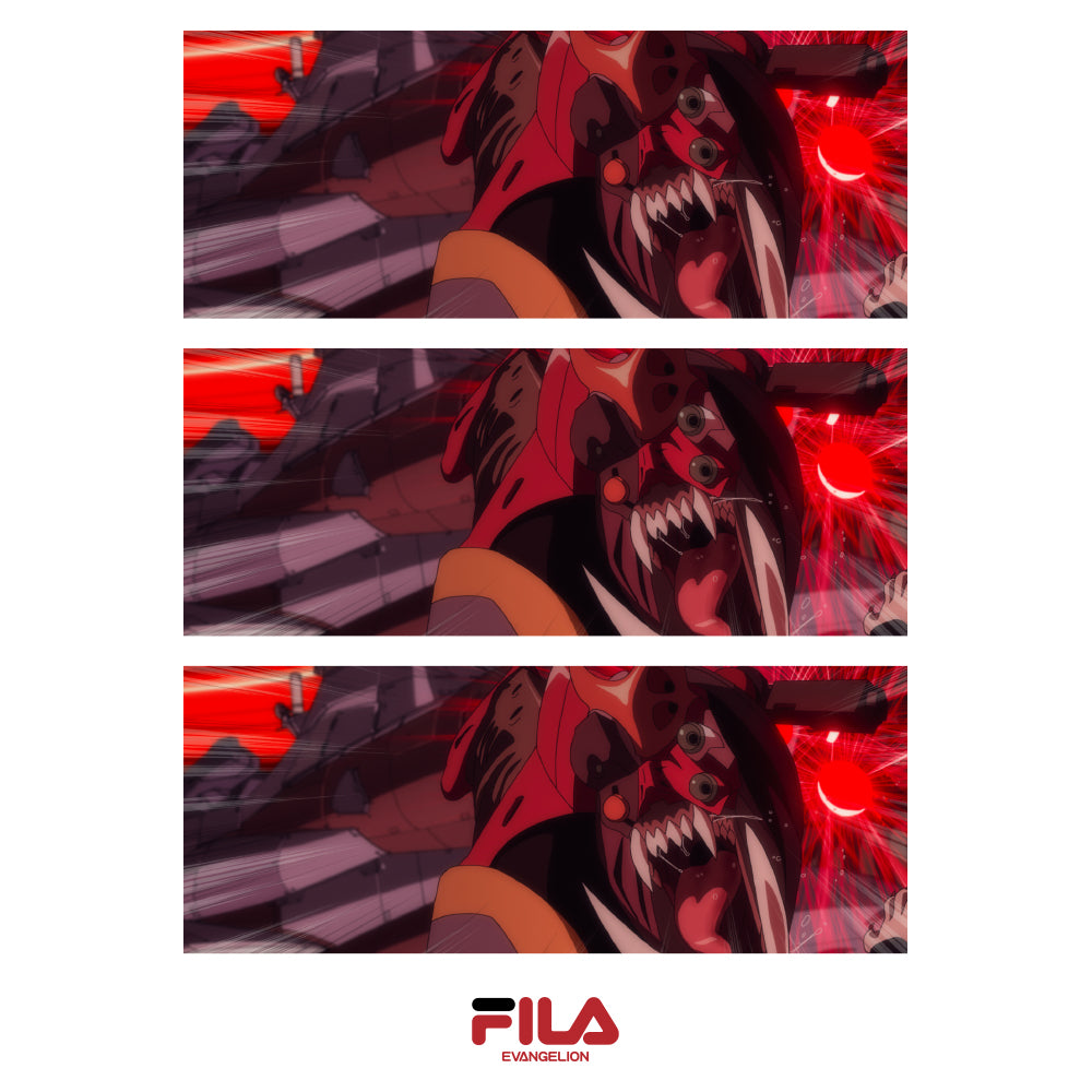 [Evangelion] RADIO EVA EVANGELION GRAPHIC T-Shirt by FILAONE SIZE