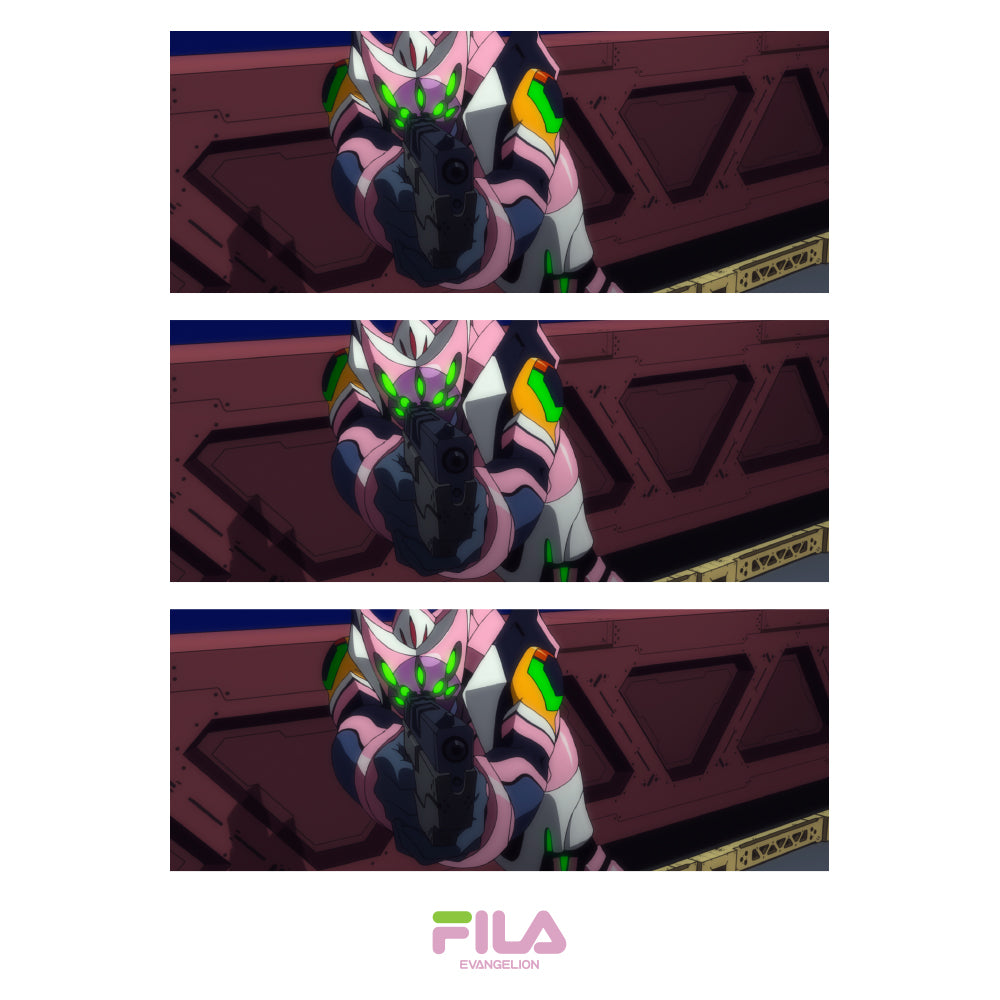 [Evangelion] RADIO EVA EVANGELION GRAPHIC T-Shirt by FILAONE SIZE
