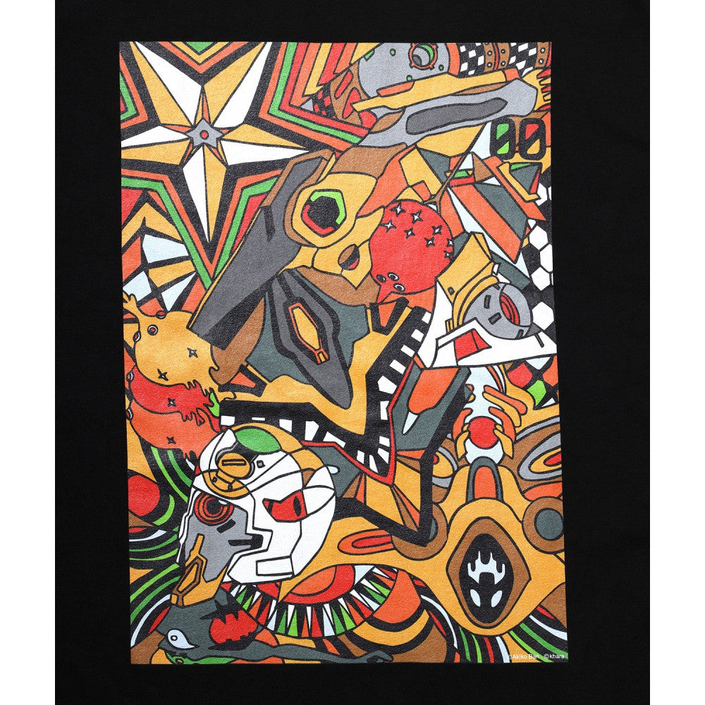 [Evangelion] RADIO EVA EVA Abstract Art T-Shirt β Unit-00