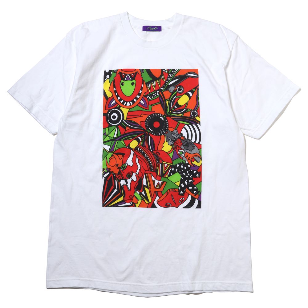 [Evangelion] RADIO EVA EVA Abstract Art T-Shirt β Unit-02
