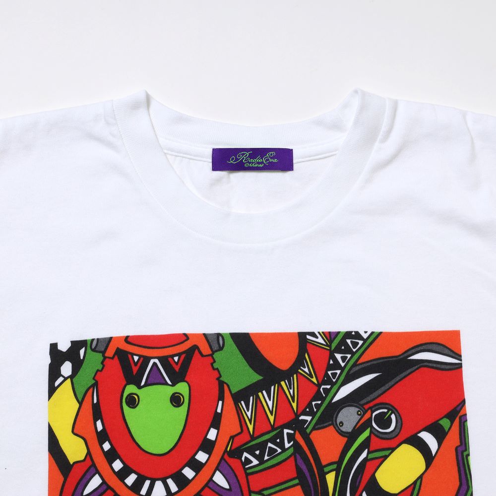 [Evangelion] RADIO EVA EVA Abstract Art T-Shirt β Unit-02