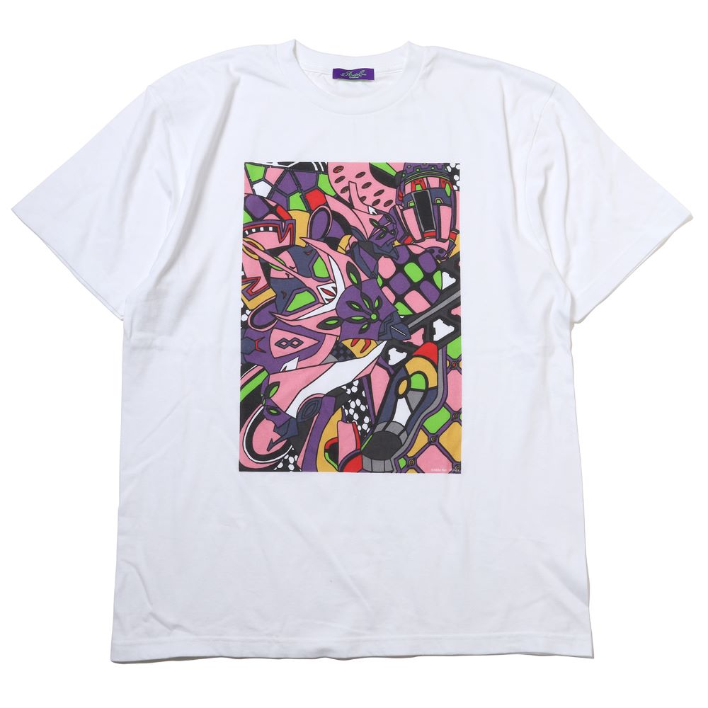 [Evangelion] RADIO EVA EVA Abstract Art T-Shirt β Unit- 08