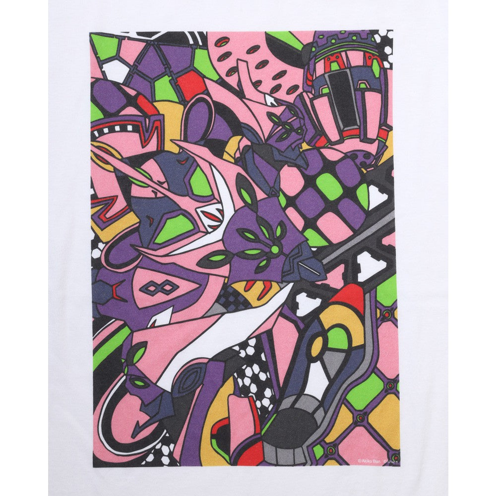 [Evangelion] RADIO EVA EVA Abstract Art T-Shirt β Unit- 08