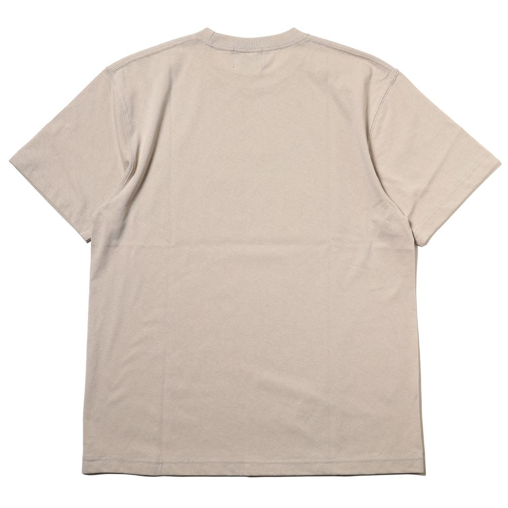 [Evangelion] RADIO EVA EVANGELION BOX LOGO T-Shirt SANDBEIGE
