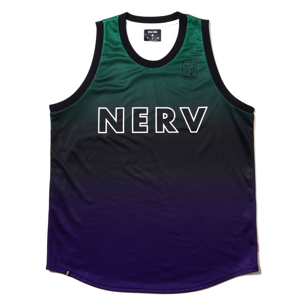 [Evangelion] RADIO EVA EVA-01 Tank Top by SPALDING Green×Purple