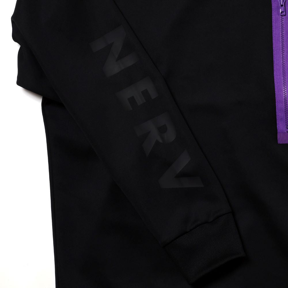 [Evangelion] RADIO EVA NERV Sweat Shirts by SPALDING Black×Green