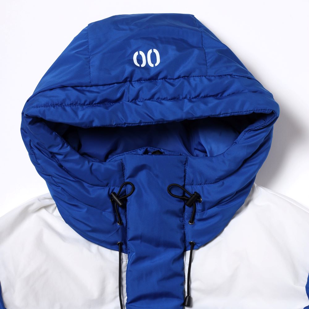 [Evangelion] RADIO EVA Two TONETone Down Jacket BLUE