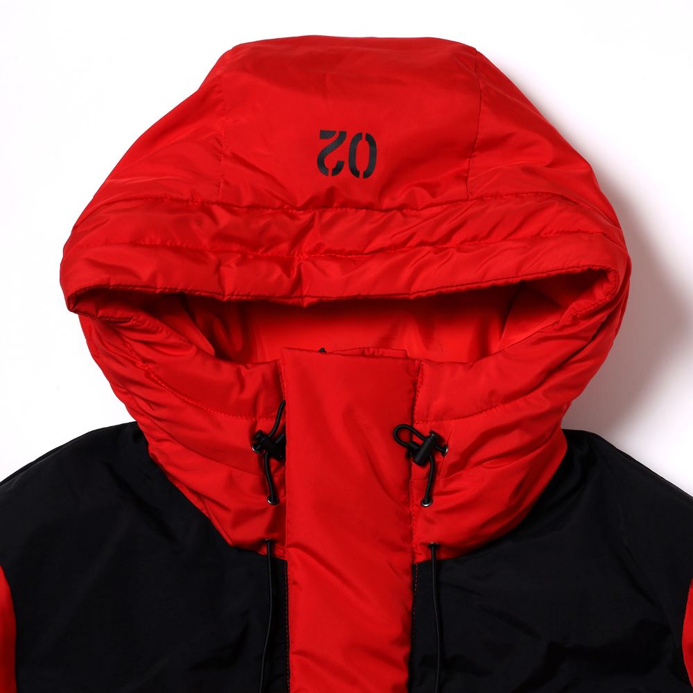 [Evangelion] RADIO EVA Two Tone Down Jacket Unit-02 BLUE