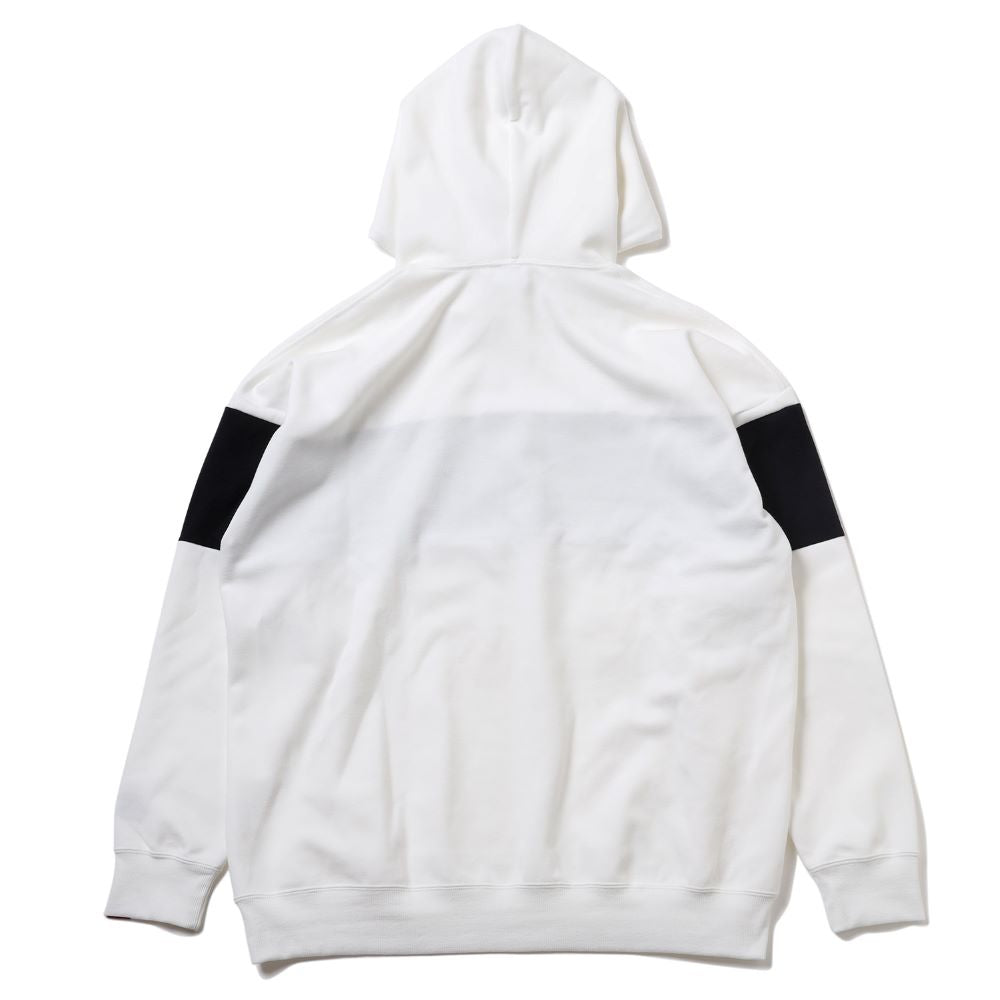 [Evangelion] RADIO EVA FILA MONOGRAM LOGO PARKA EVANGELION LIMITED WHITE