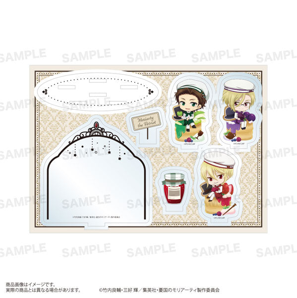 (Goods - Acrylic Stand) [Moriarty the Patriot] Acrylic Diorama Chara Dolce A (3 Moriarty Brothers)