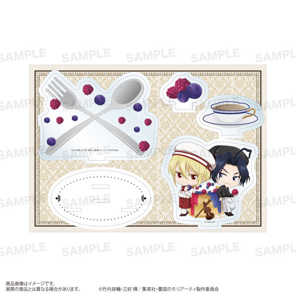 (Goods - Acrylic Stand) [Moriarty the Patriot] Acrylic Diorama Chara Dolce B (William/Sherlock)