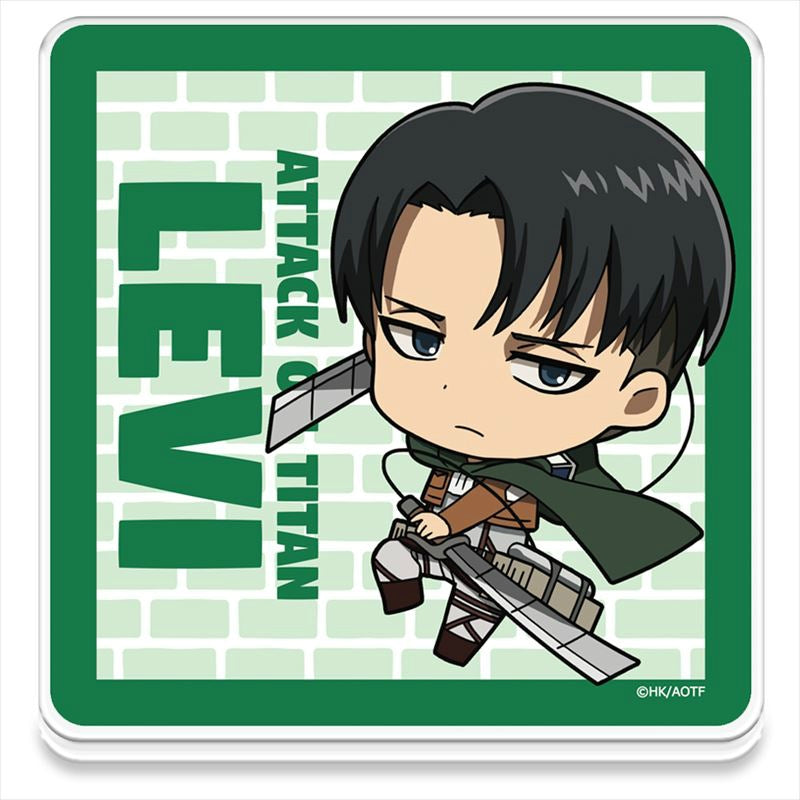 [Attack on Titan] Acrylic Coaster vol. 2 (Levi A)
