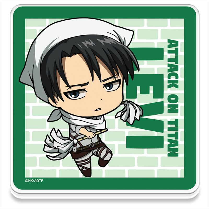 [Attack on Titan] Acrylic Coaster vol. 2 (Levi B)
