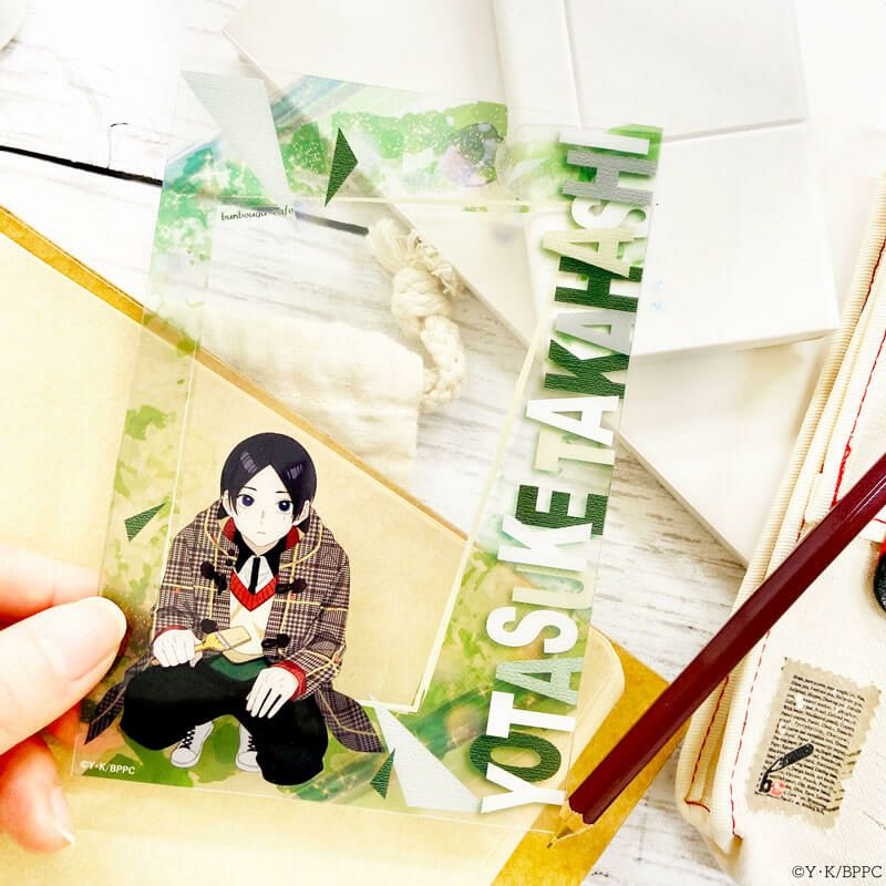 [Blue Period] Bunbougu Cafe Collab Blue Period 2022 Clear Card Yotasuke Takahashi
